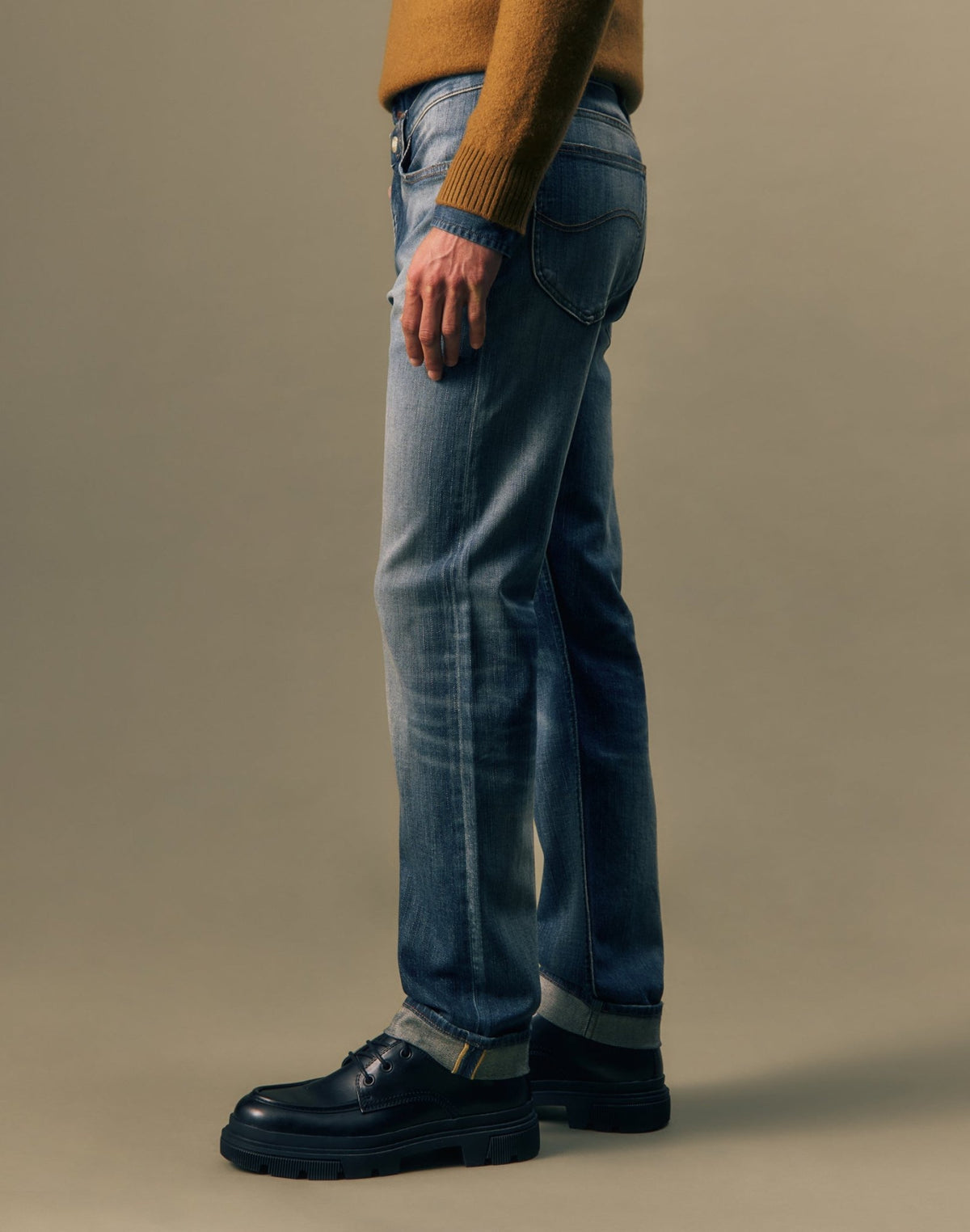 Jeans Regular Tapered in Gold Rush - LEE Schweiz