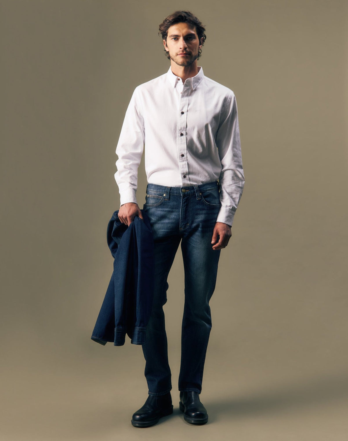 Jeans Regular Tapered in Gold Sunday - LEE Schweiz