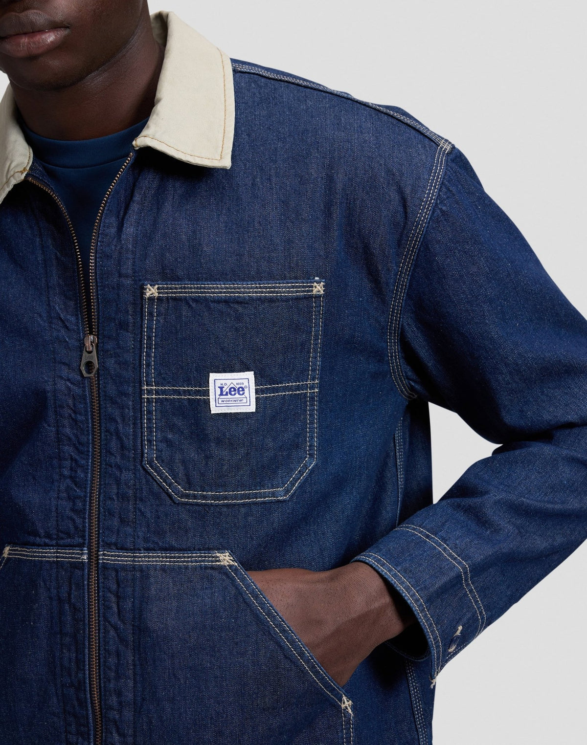 Jeansjacke 91W Lined Workwear in Rinse - LEE Schweiz