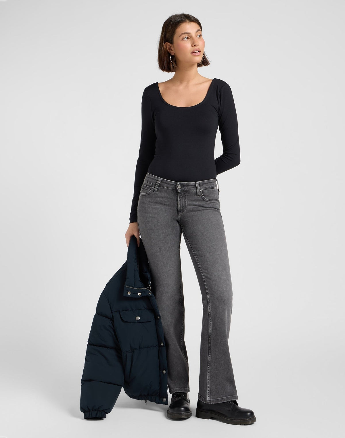 Jessica in Shark Grey - LEE Schweiz