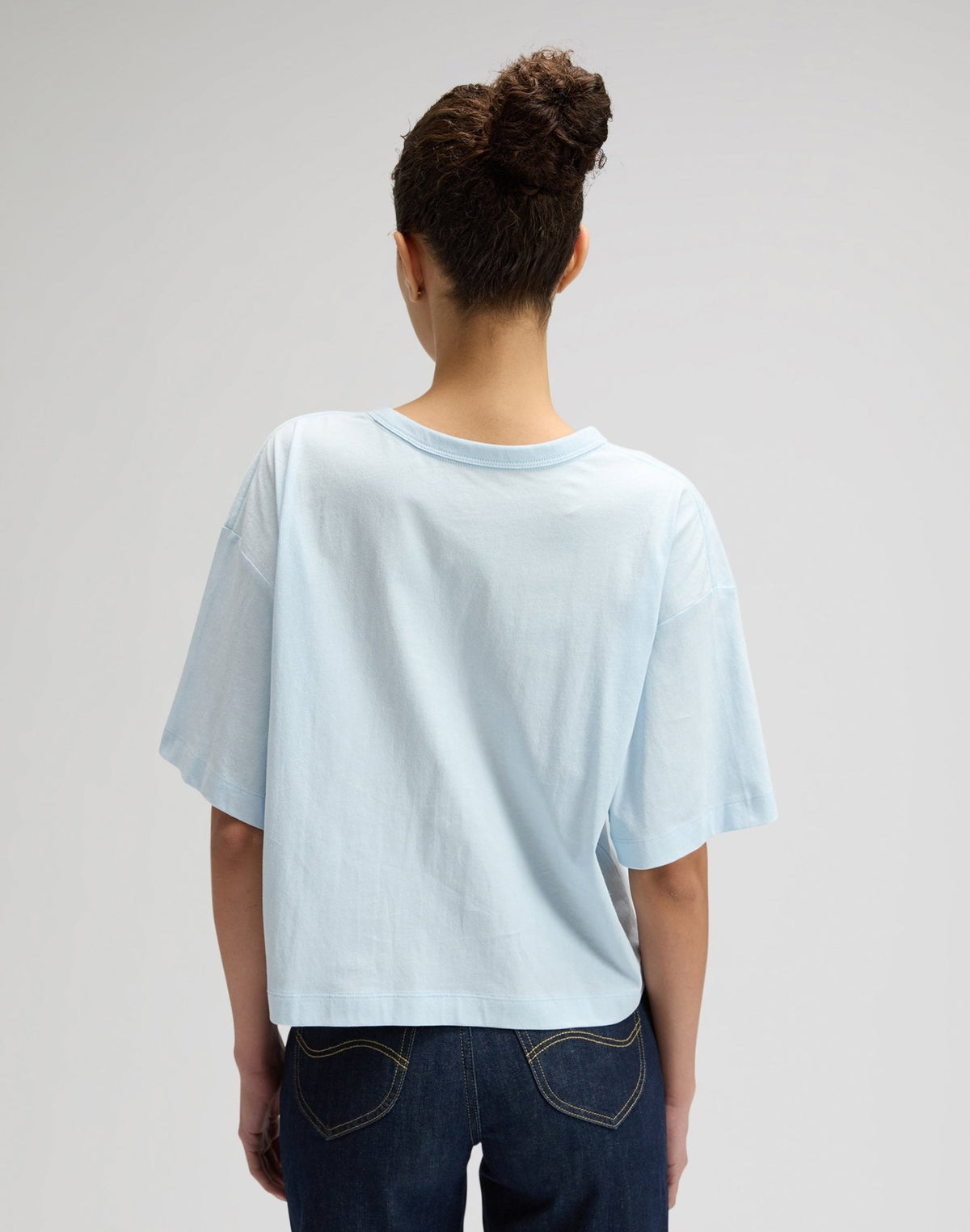 Lee Boxy Tee in Beau Blue - LEE Schweiz