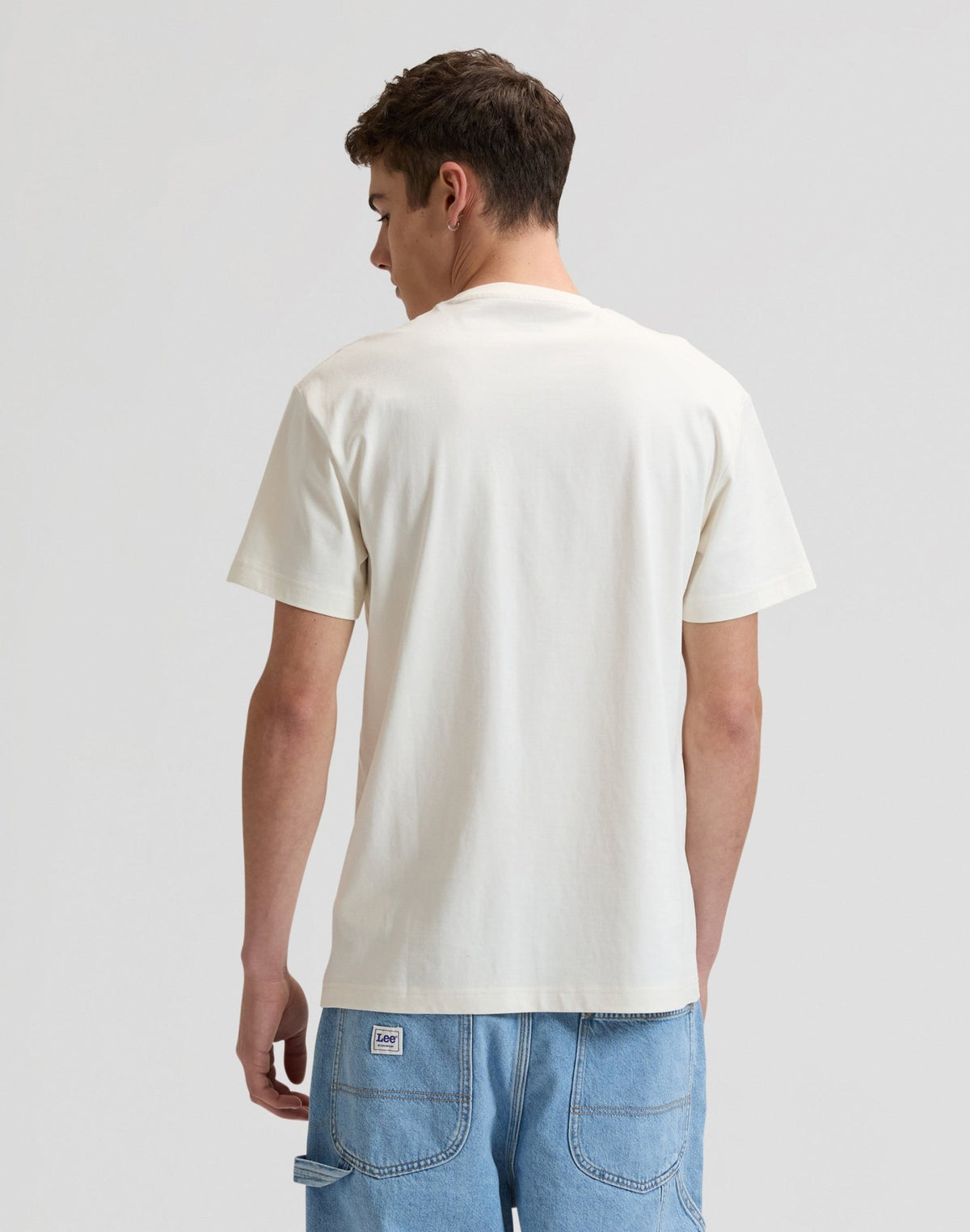 Lee Flag Tee in Natural - LEE Schweiz