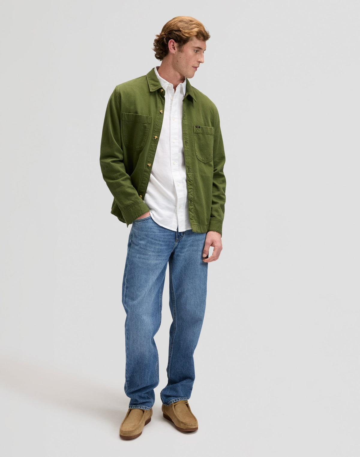 Lee Shirt in Bright White - LEE Schweiz