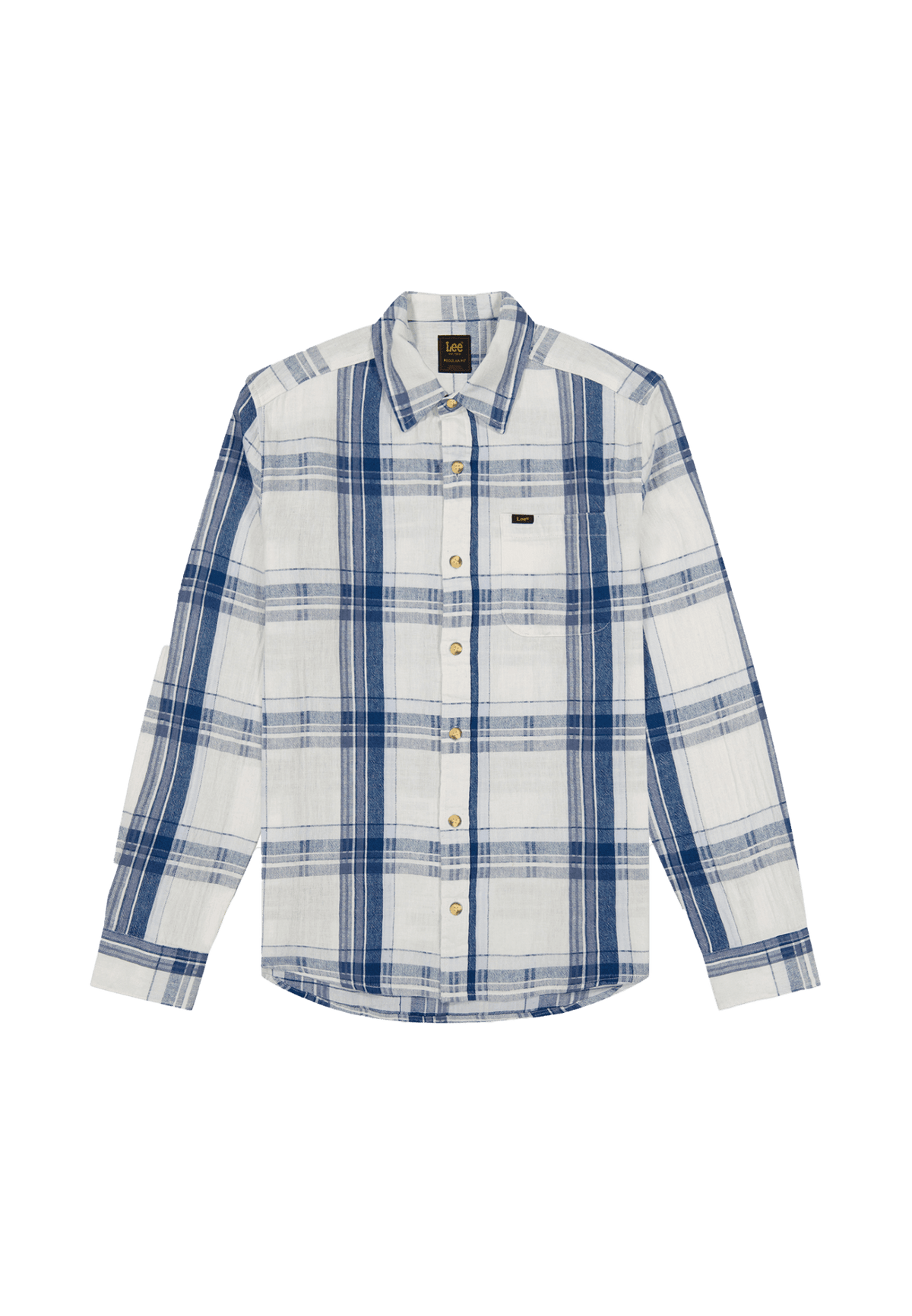 Leesure Shirt in Deep Sea Plaid - LEE Schweiz