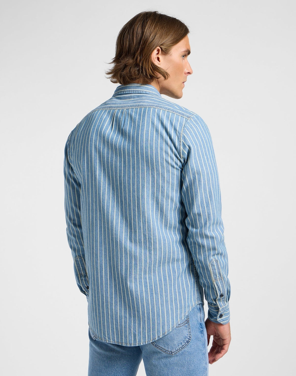 Leesure Shirt in Indigo Dobby - LEE Schweiz
