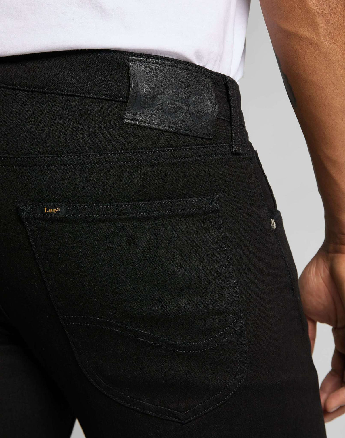 Luke Low Stretch in Clean Black - LEE Schweiz