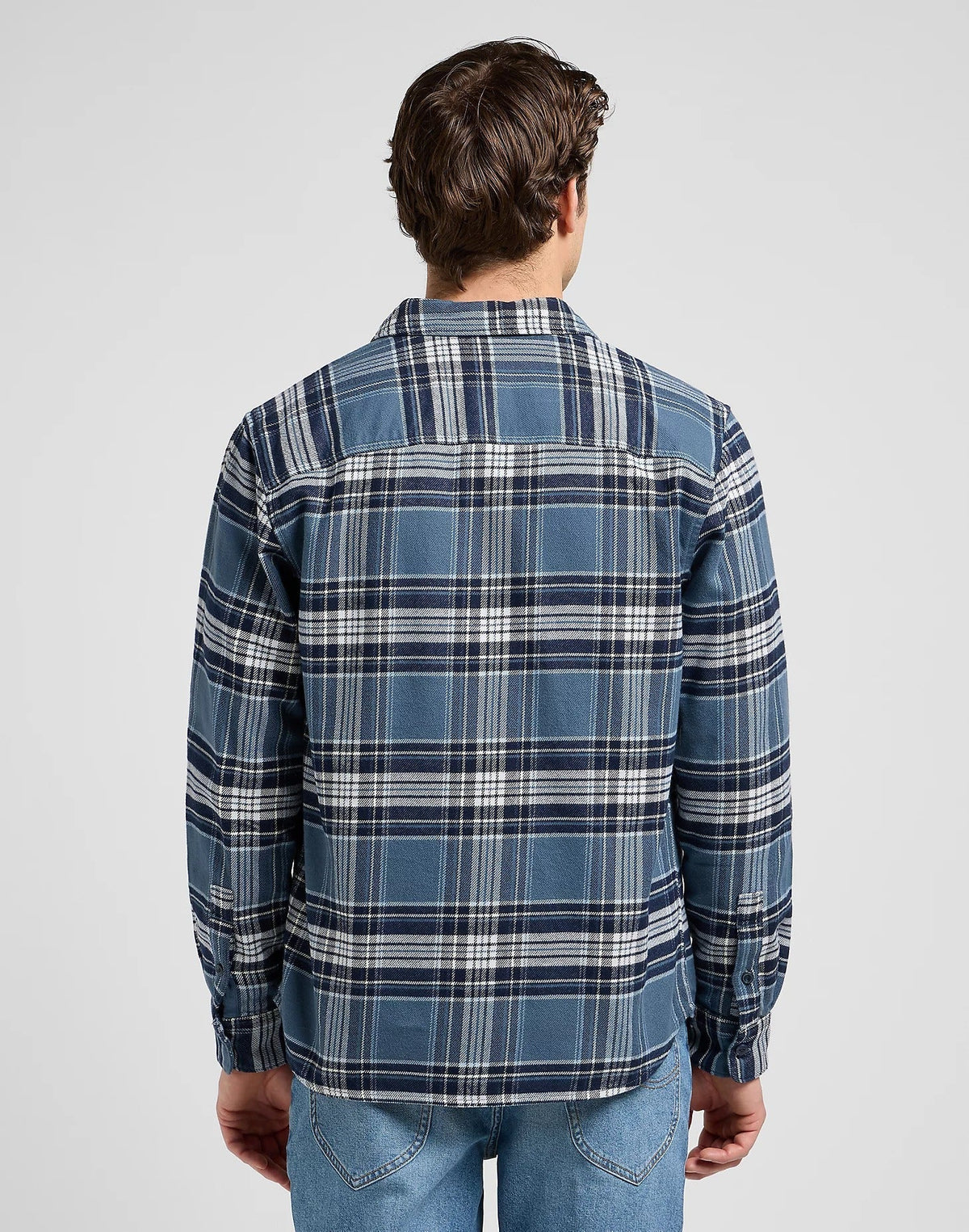 Mercantile Shirt in Vintage Blue Plaid - LEE Schweiz