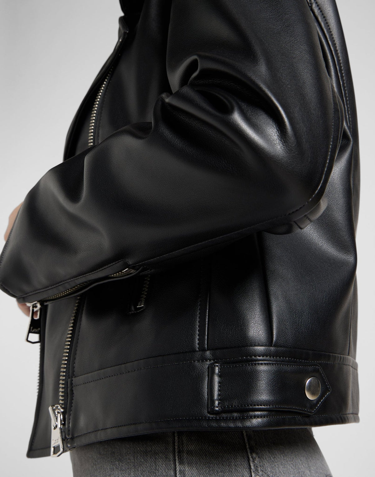 Moto Jacket in Black - LEE Schweiz