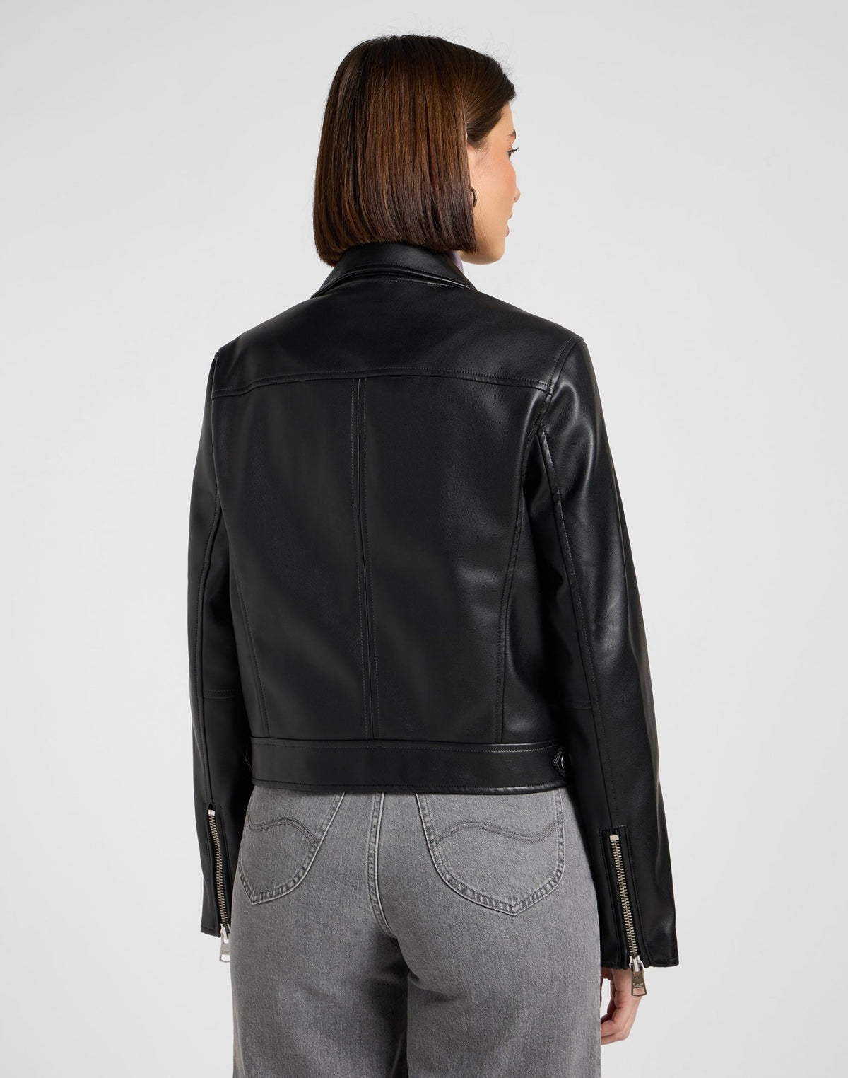 Moto Jacket in Black - LEE Schweiz
