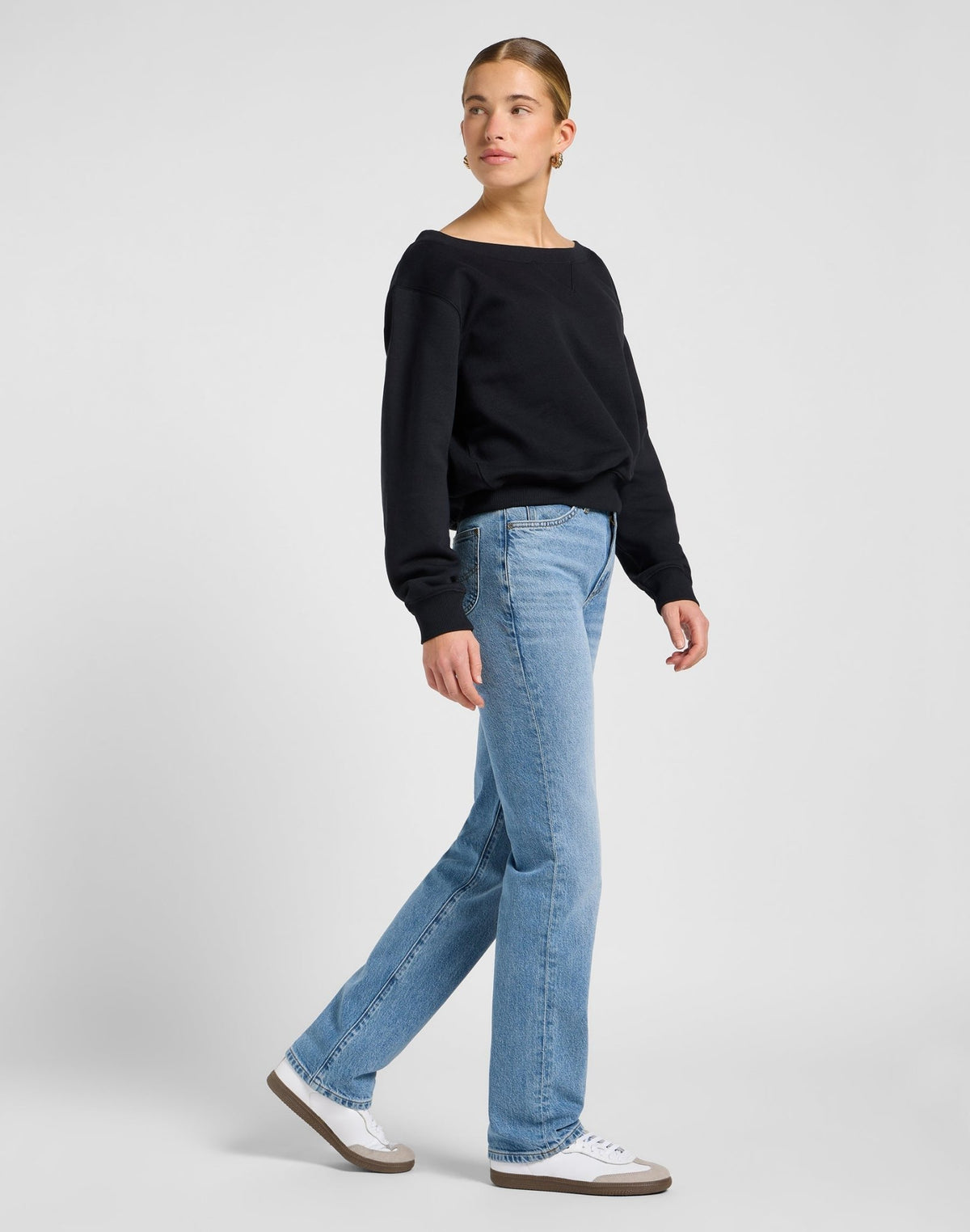 Off Shoulder Sws in Unionall Black - LEE Schweiz