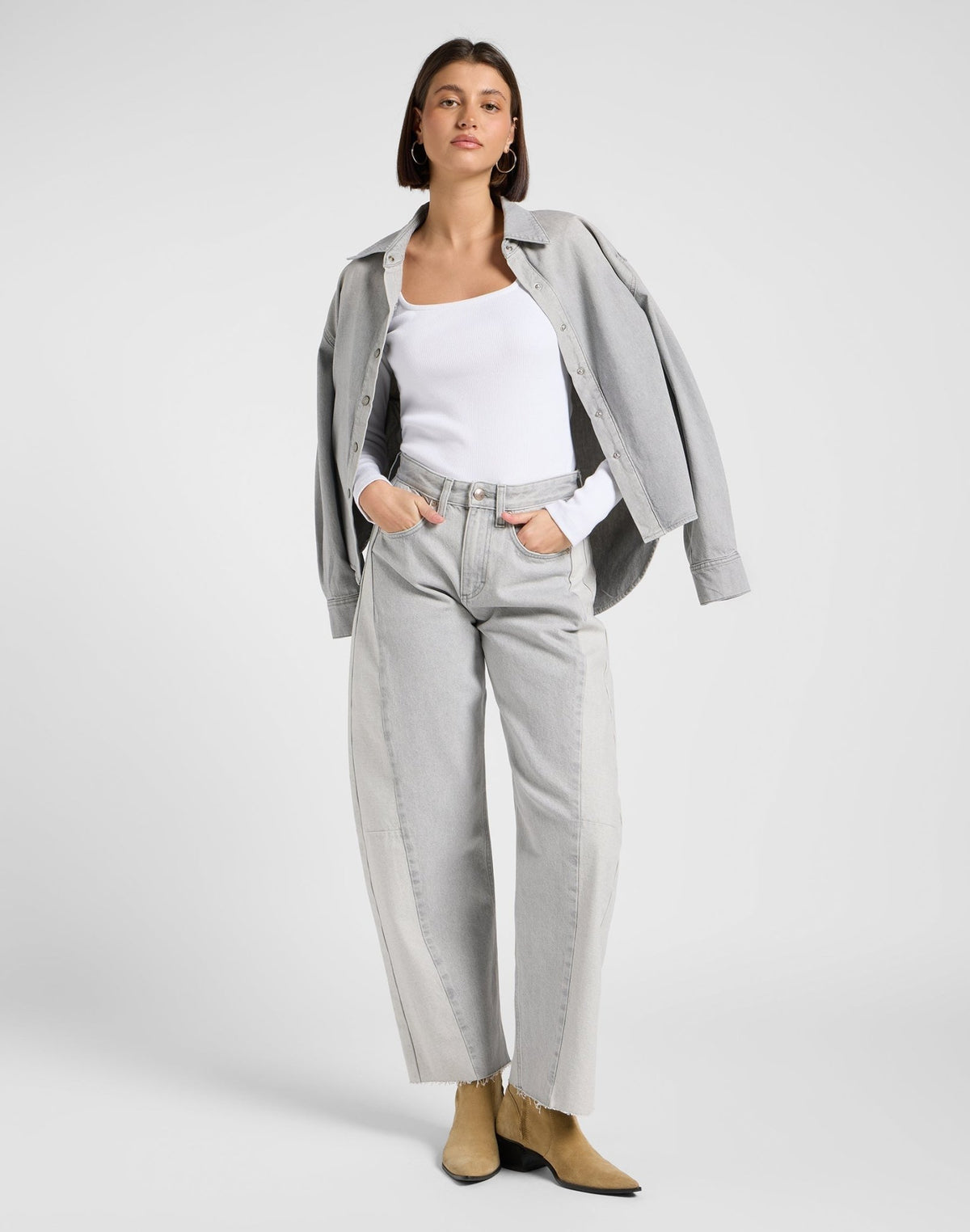 Rider Barrel in Dusk Gray - LEE Schweiz