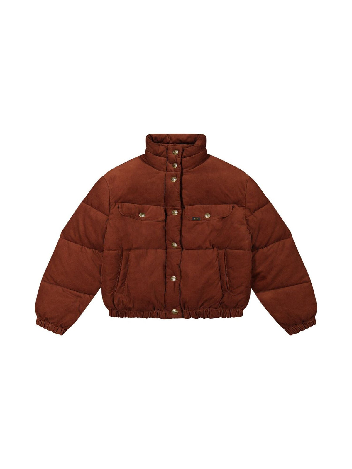 Rider Puffer Jacket in Luxe Brown - LEE Schweiz