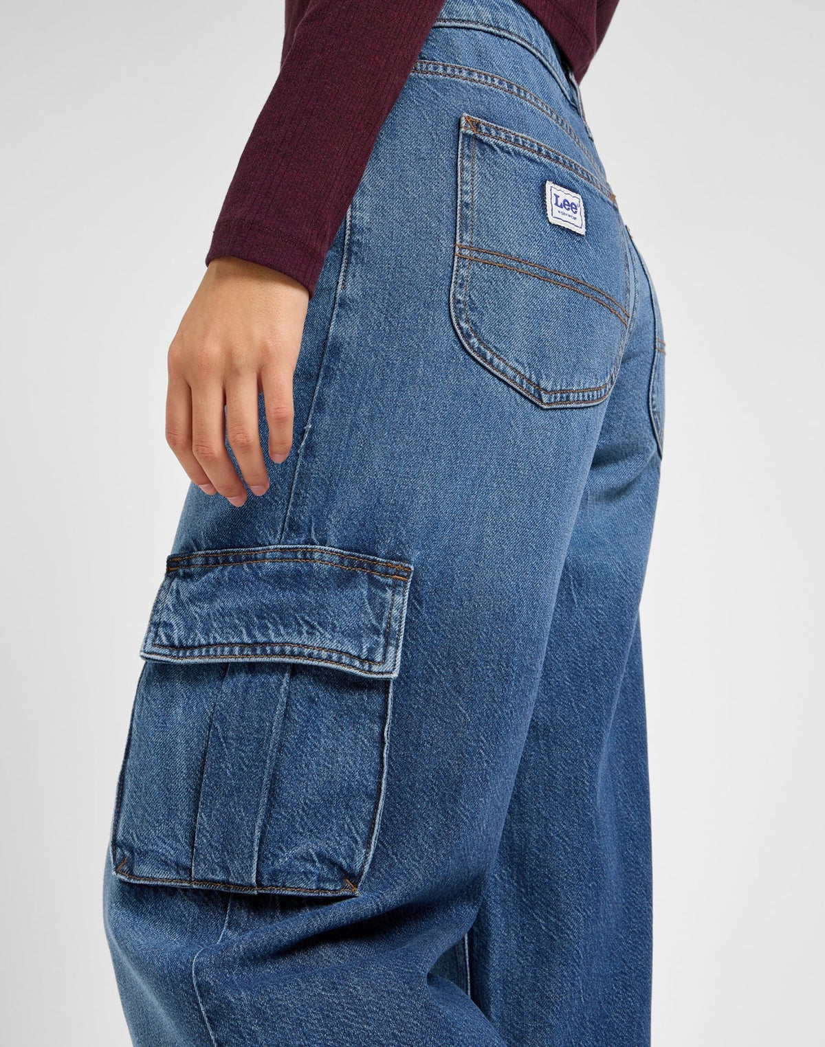 Slouch Cargo in Indigo Sheen - LEE Schweiz