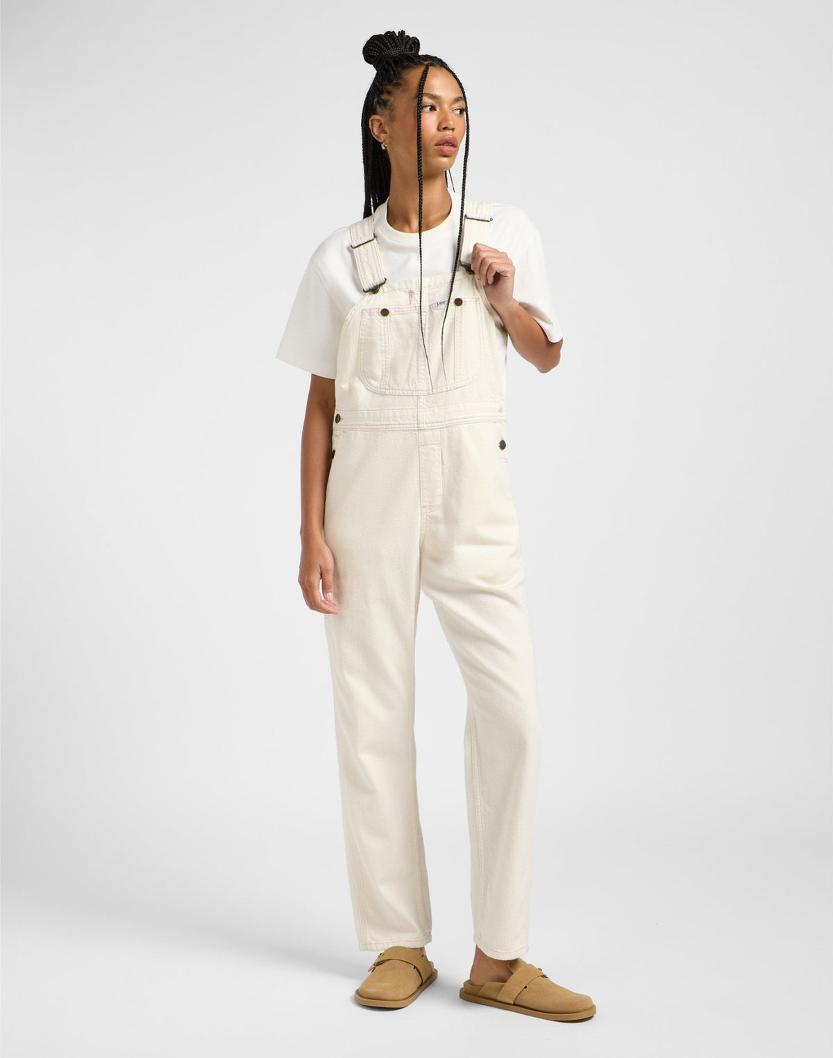 Straight Bib in Ecru - LEE Schweiz