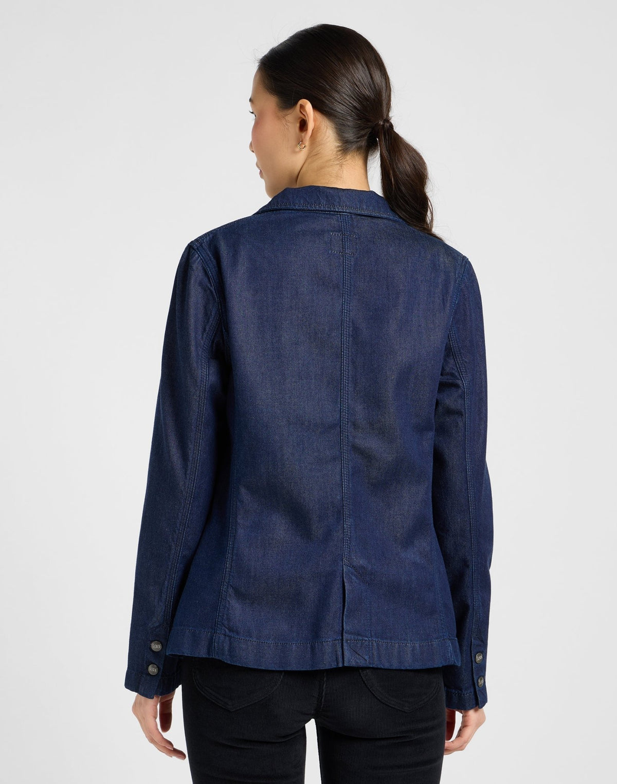 Structured Blazer in Regal Blue - LEE Schweiz
