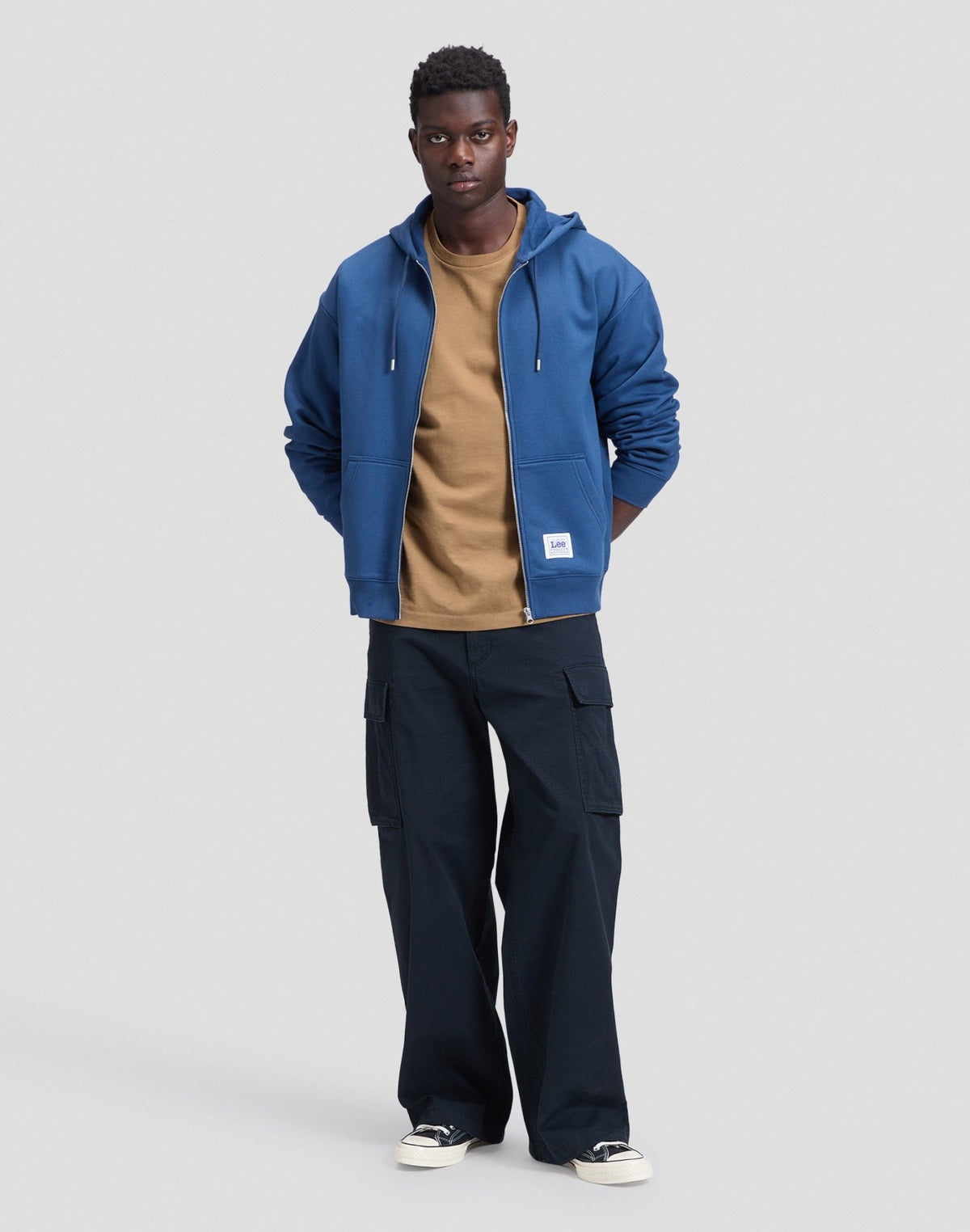 Sweatjacke Workwear in Insignia Blue - LEE Schweiz