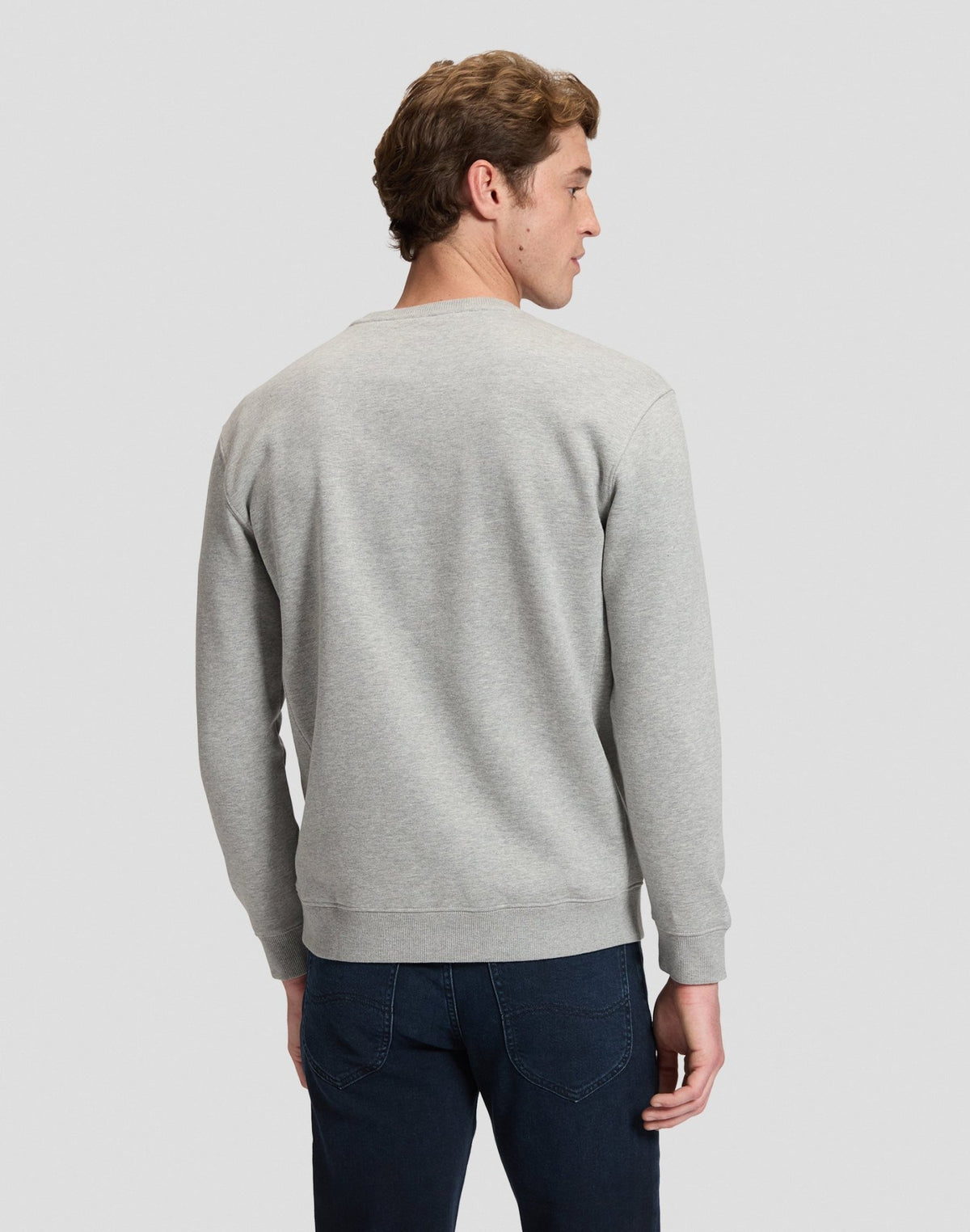 Sweatshirt Lee Original in Mid Grey Mele - LEE Schweiz