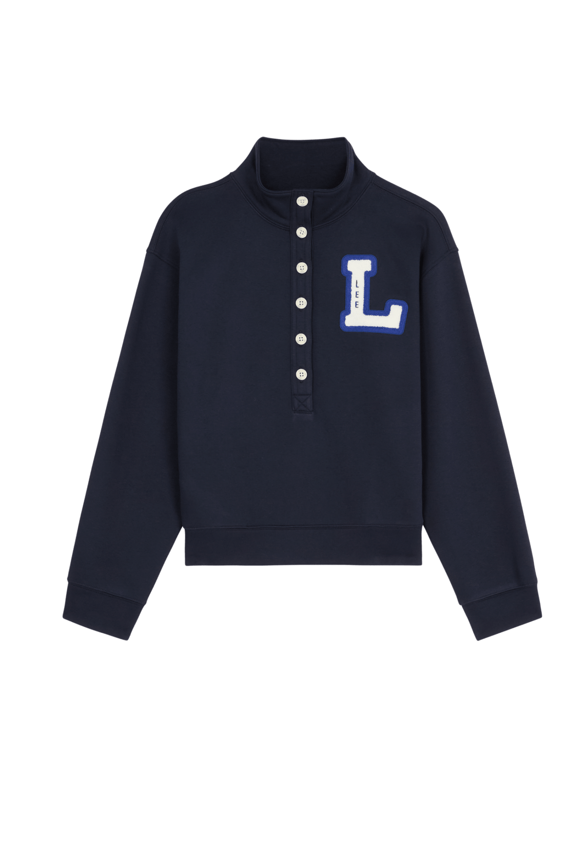 Sweatshirt Popover in Rivet Navy - LEE Schweiz