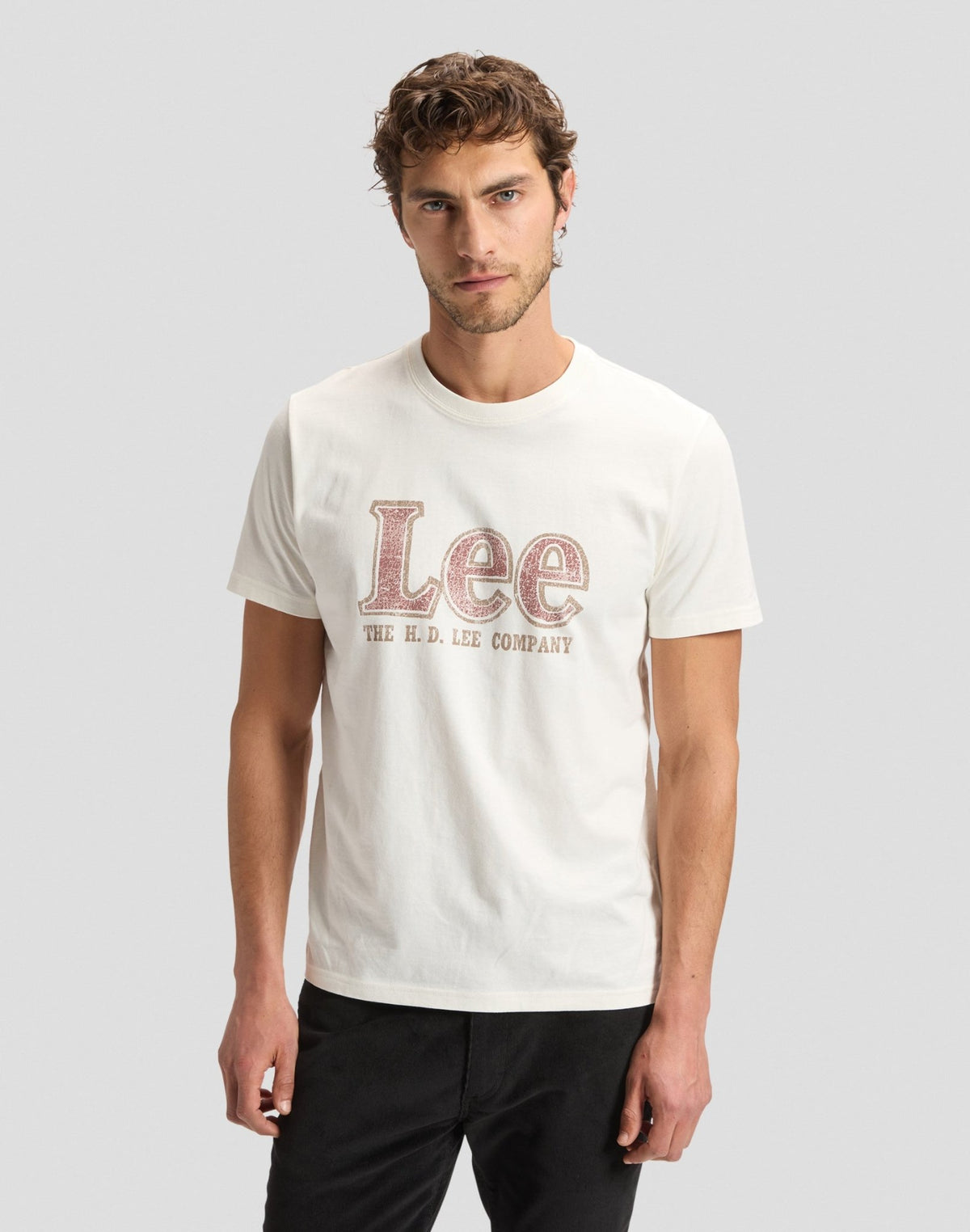 T-Shirt Lee Americana in Ecru - LEE Schweiz