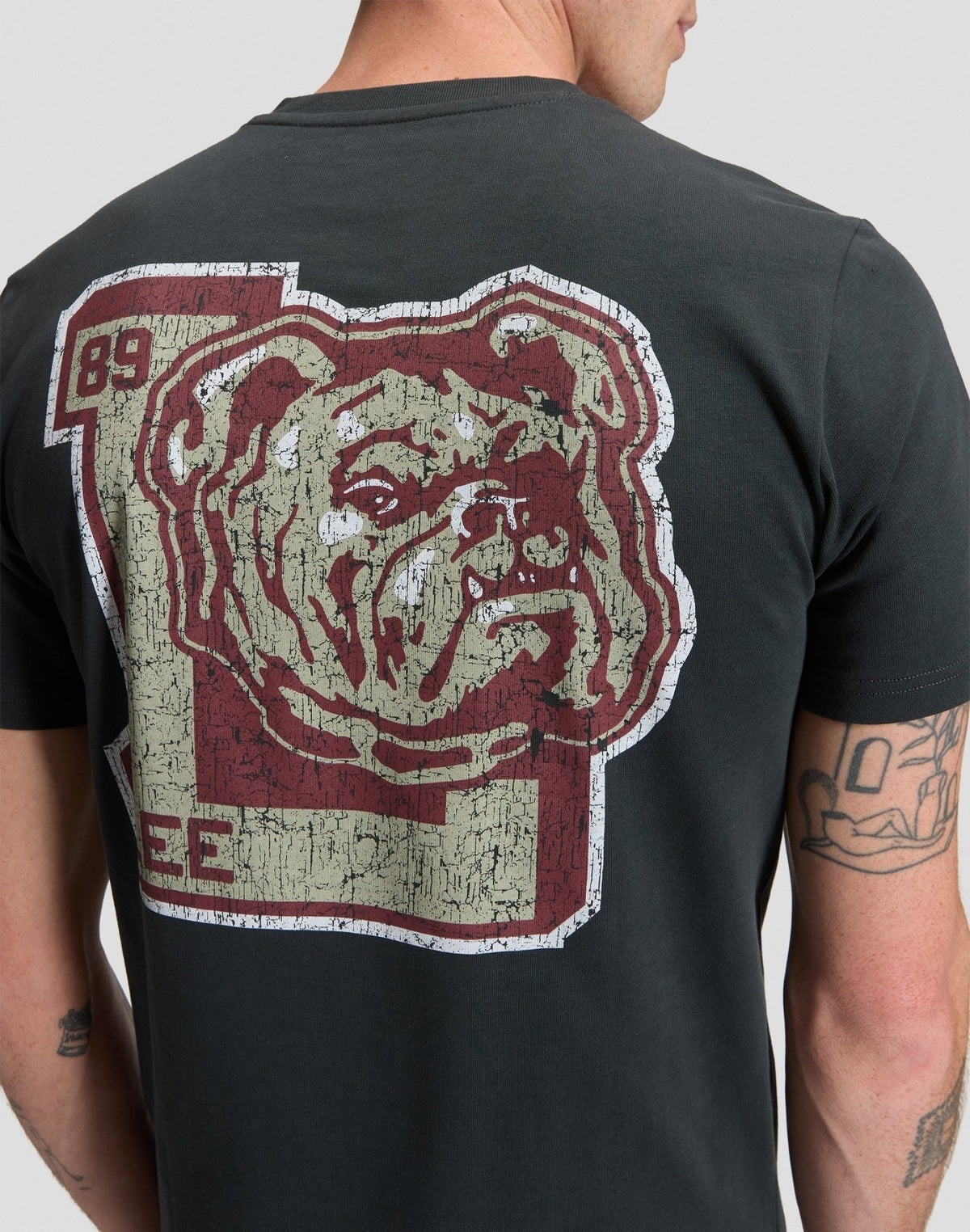 T-Shirt Lee Varsity in Washed Black - LEE Schweiz