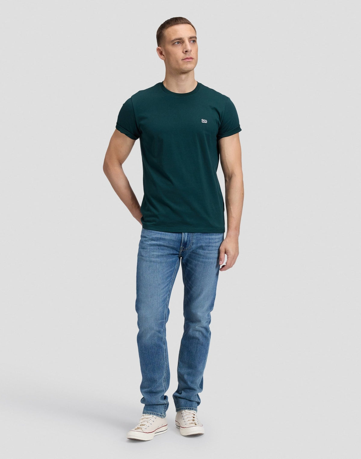 T-Shirt Patch Logo in Ponderosa Pine - LEE Schweiz