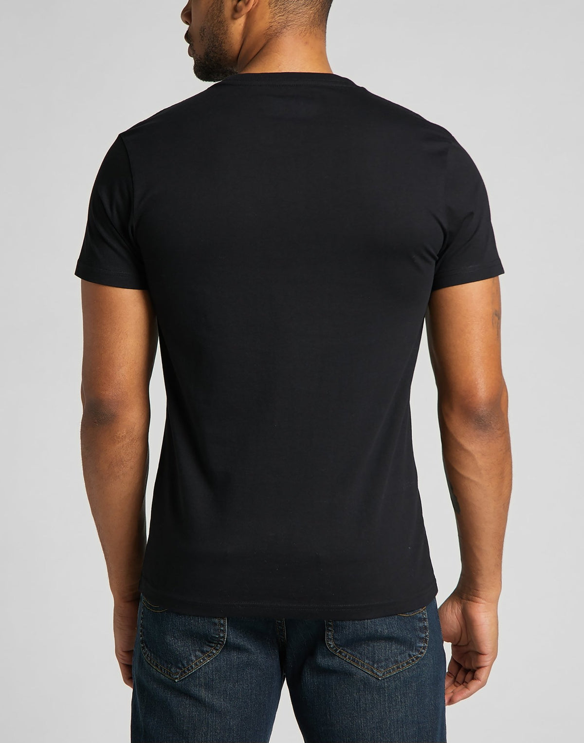 Twin Pack Crew in Black White - LEE Schweiz