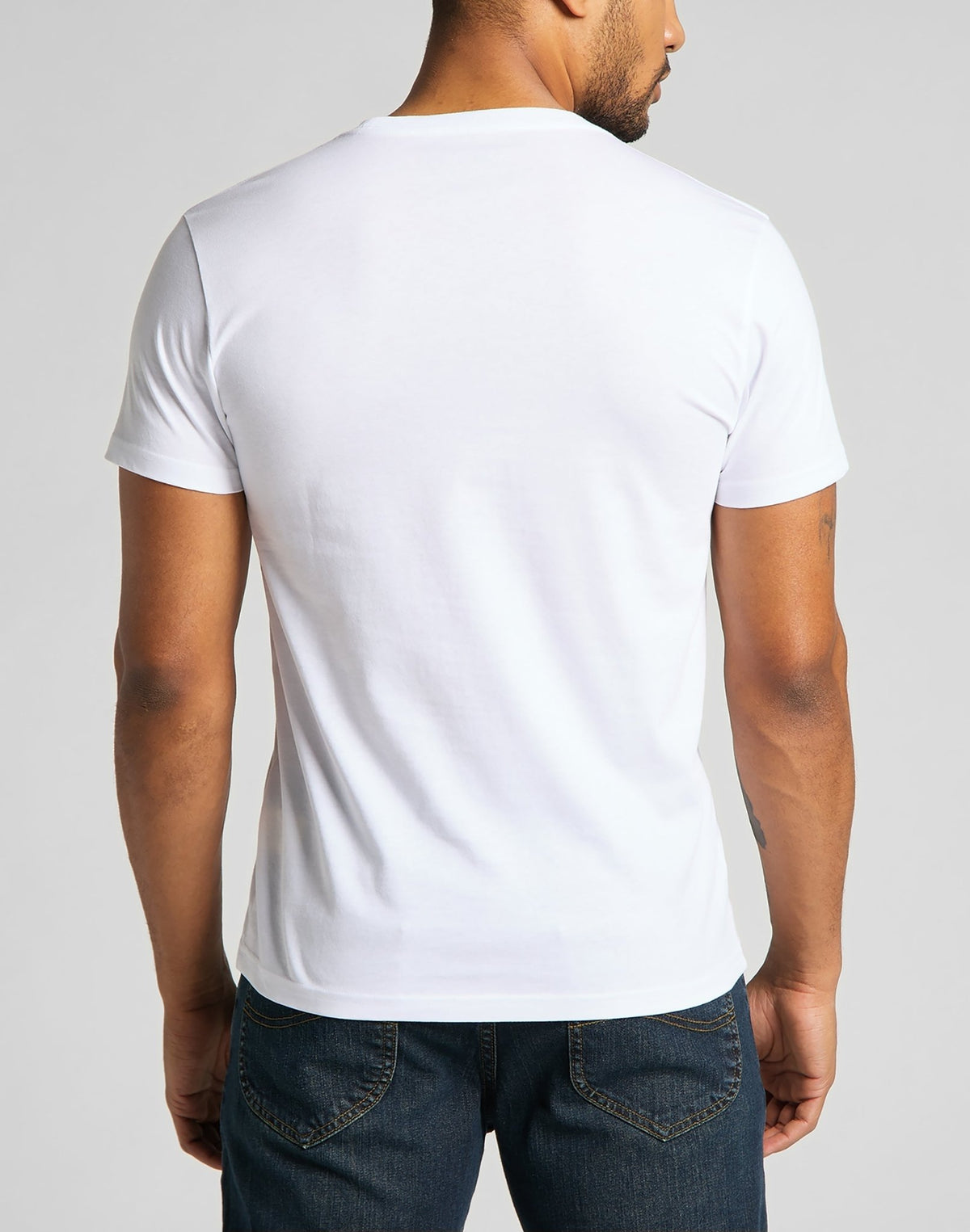 Twin Pack Crew in Black White - LEE Schweiz