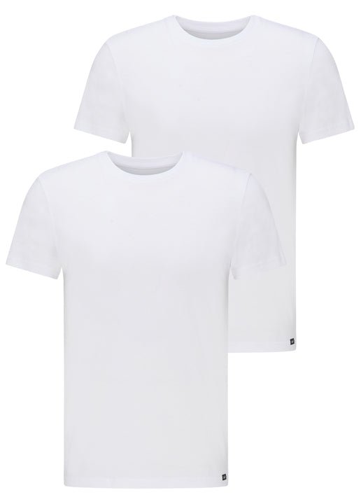 Twin Pack Crew in White - LEE Schweiz