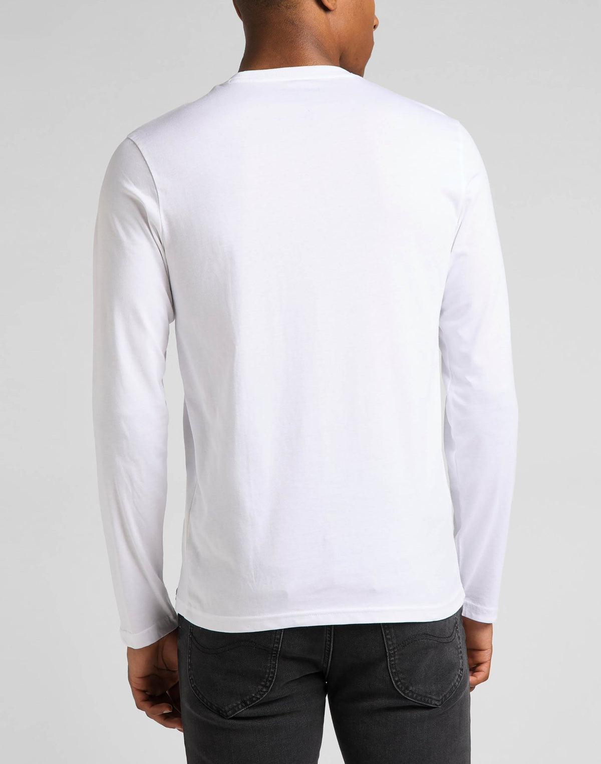 Twin Pack Crew Long Sleeve in Black/White - LEE Schweiz