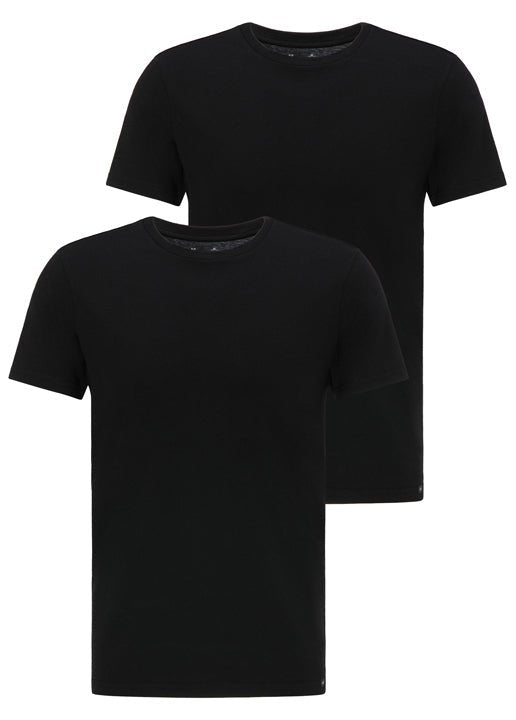Twin Pack Crew Tee in Black - LEE Schweiz