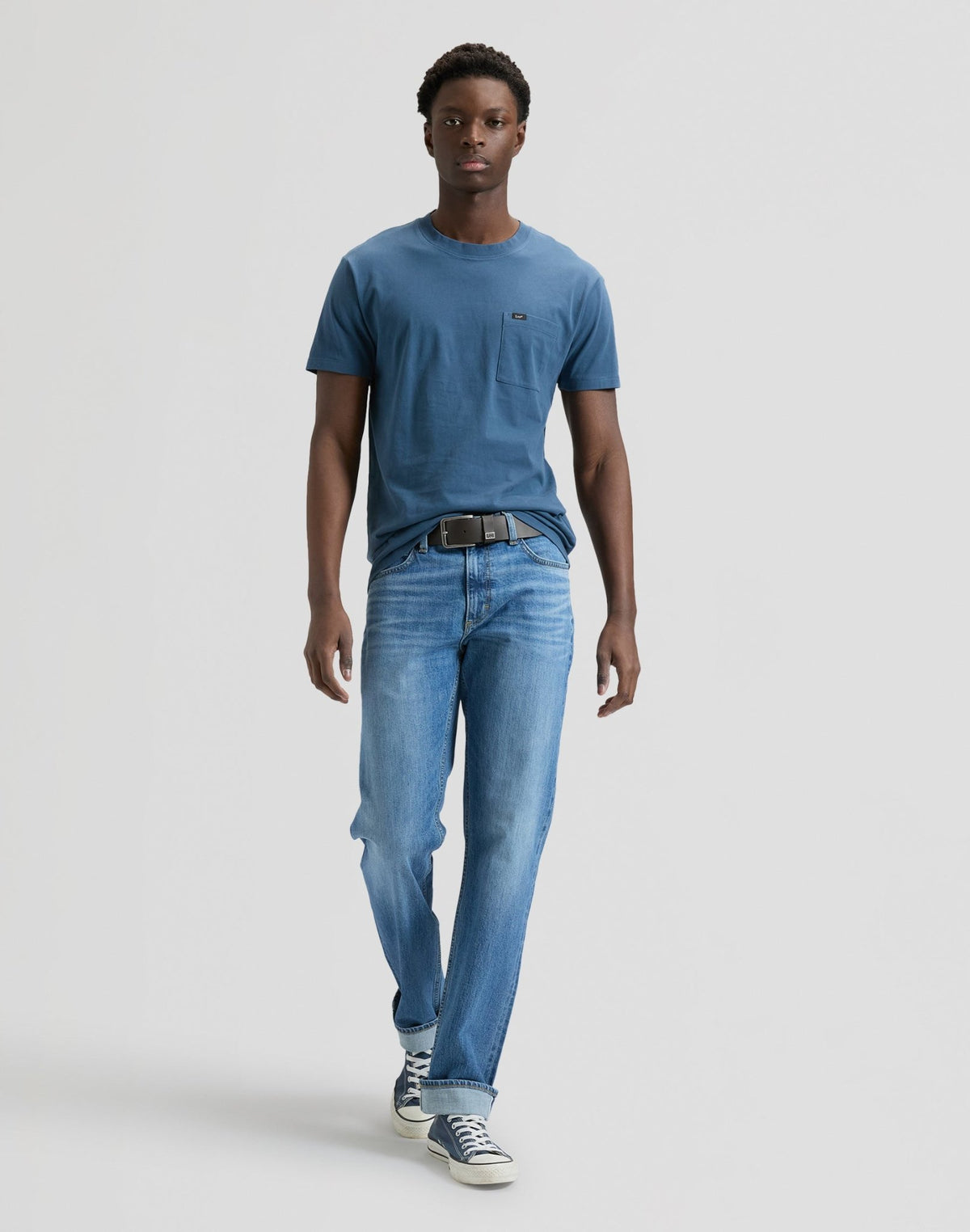 Ultimate Pocket Tee in Academy Blue - LEE Schweiz