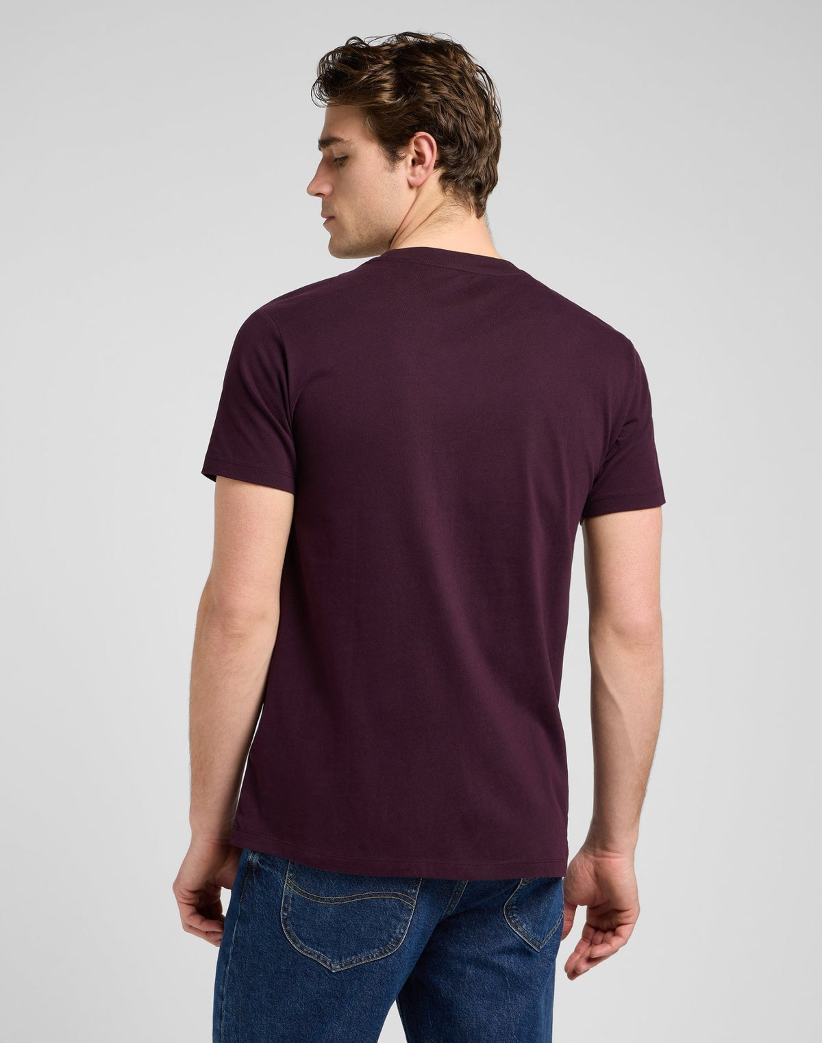 Ultimate Pocket Tee in Deep Wine - LEE Schweiz