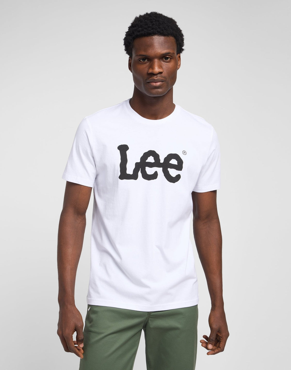 Woobly Logo T-Shirt in White - LEE Schweiz