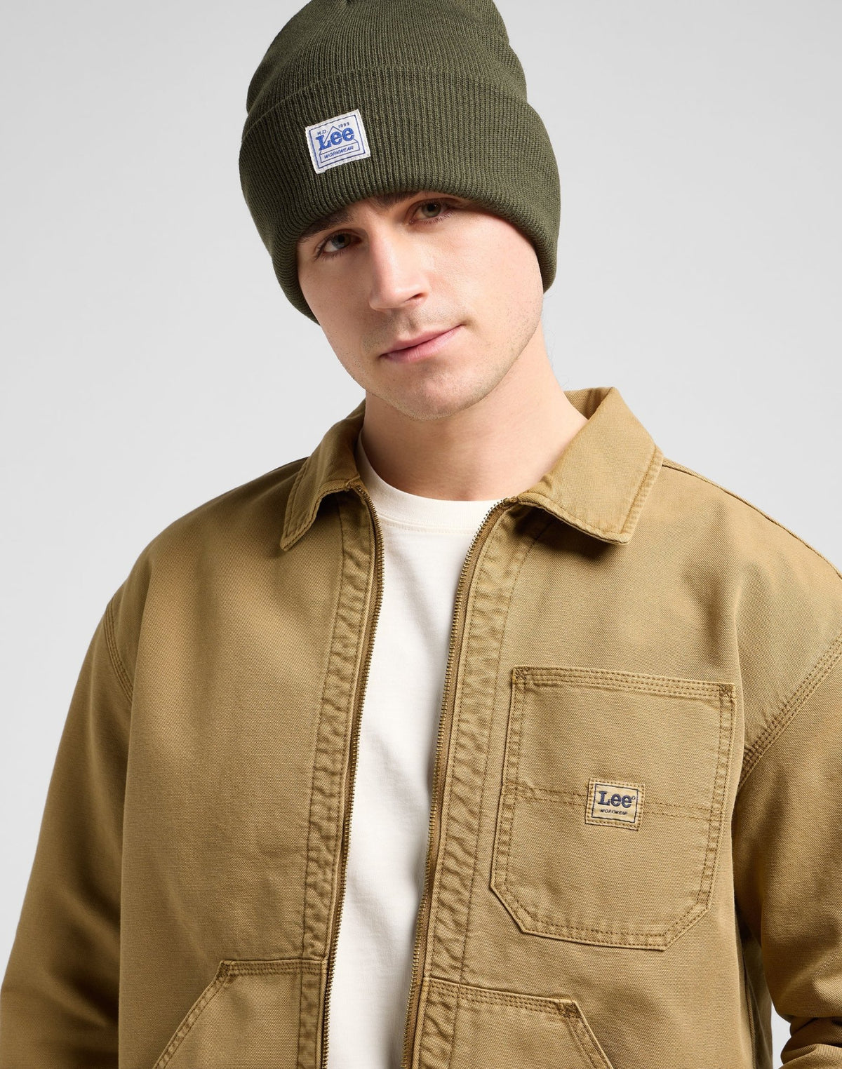 Workwear Beanie in Oak Moss - LEE Schweiz