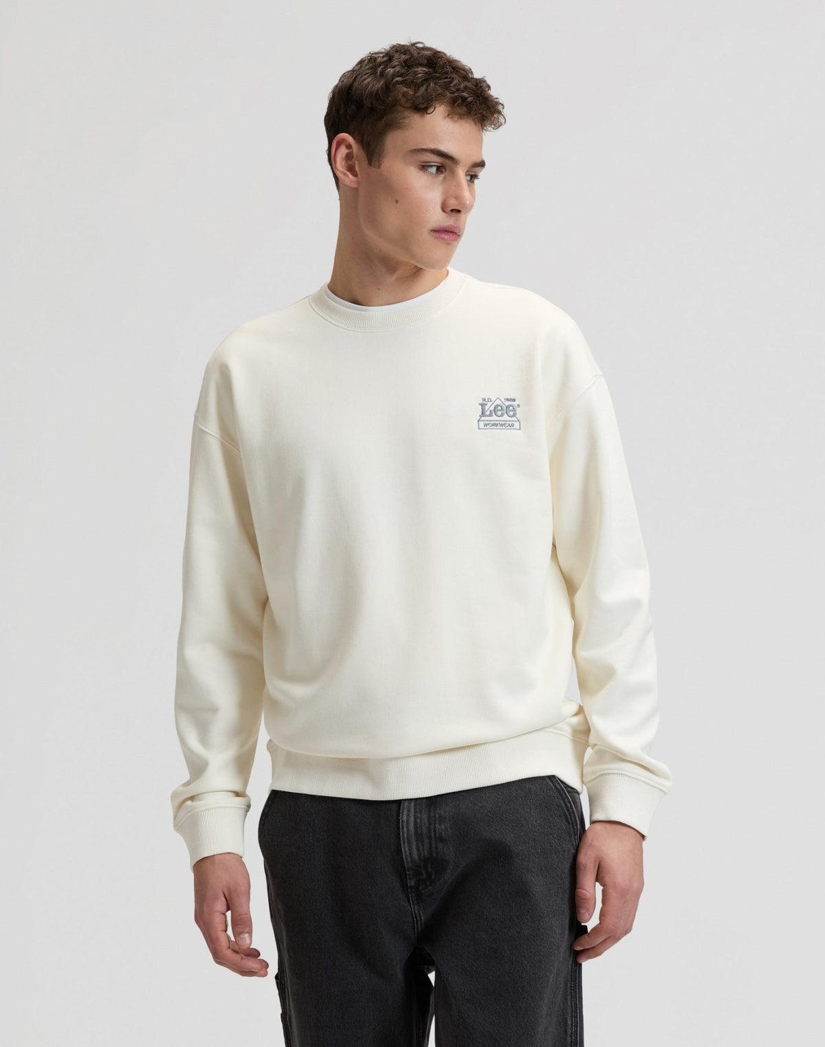 Workwear Ess Crew in Natural - LEE Schweiz