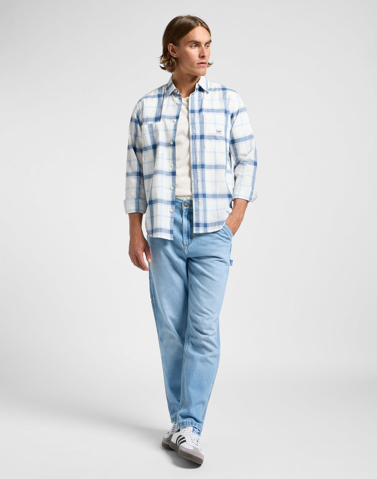 Workwear Shirt 2.0 in Blue - LEE Schweiz