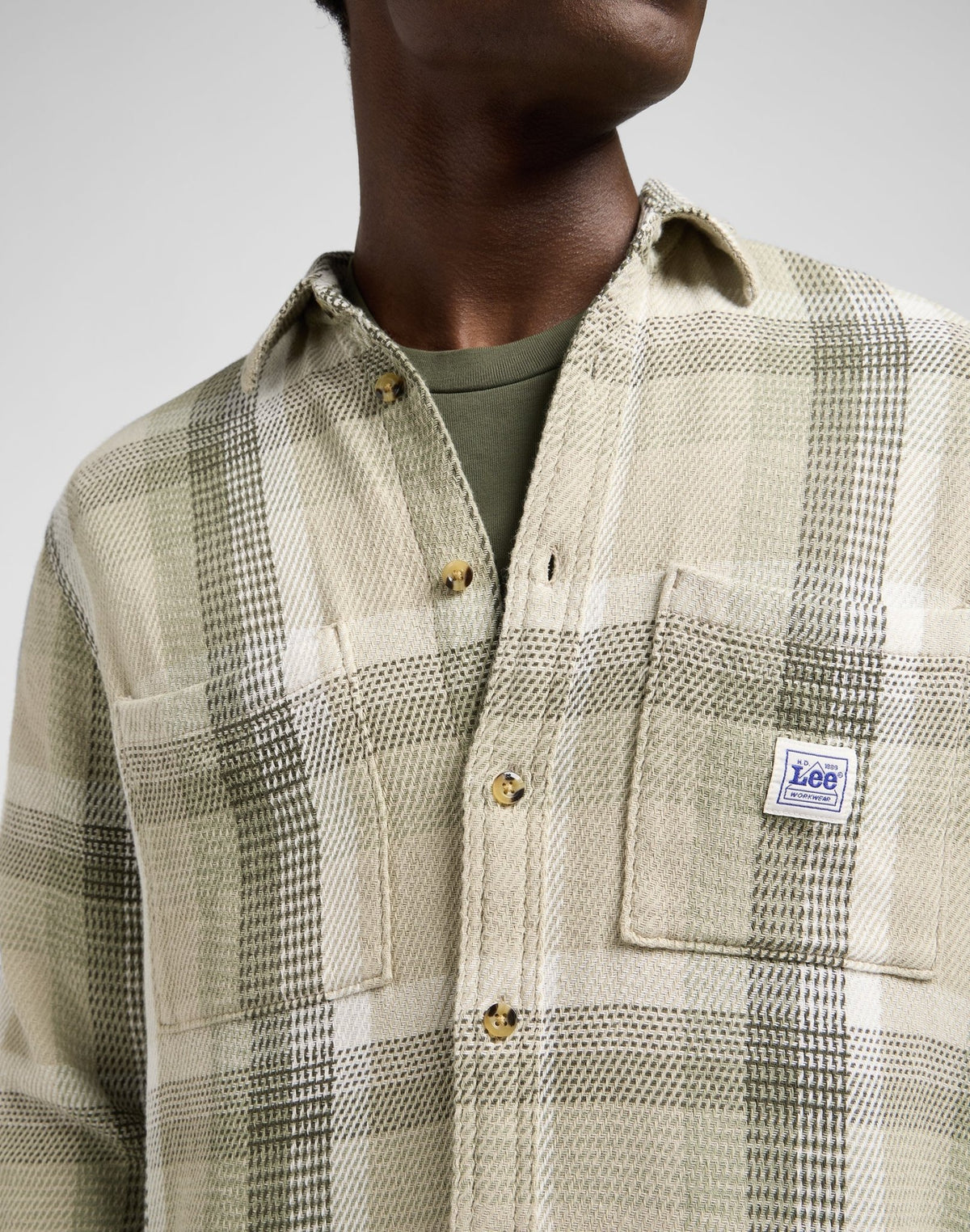 Workwear Shirt 2.0 in Oak Moss Plaid - LEE Schweiz