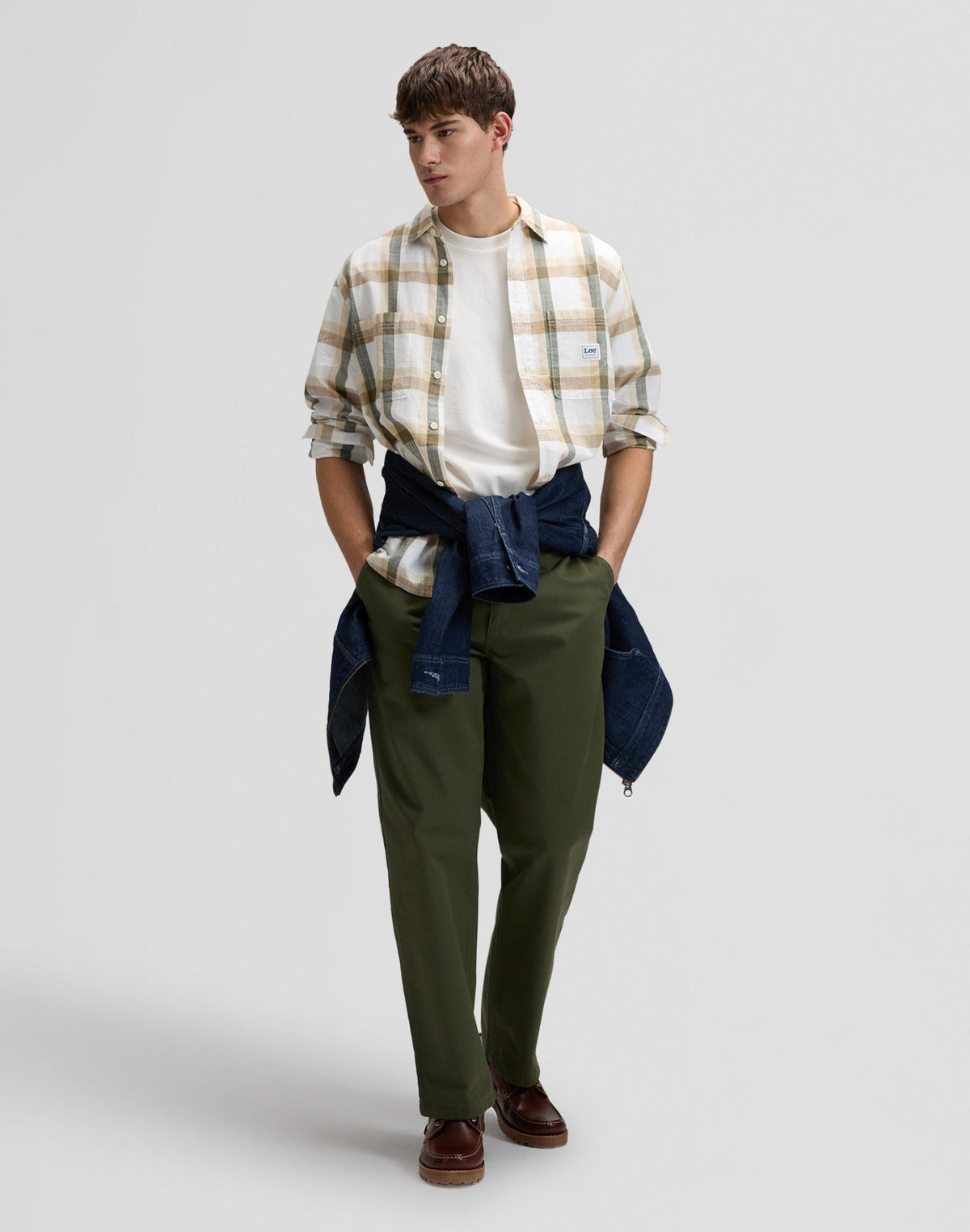 Workwear Shirt 2.0 in Oak Moss Plaid - LEE Schweiz