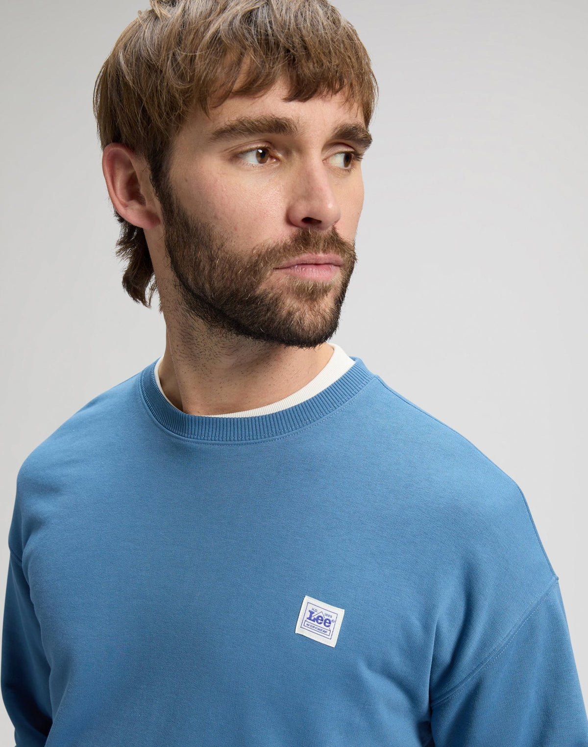 Workwear Sweatshirt in Work Blue - LEE Schweiz