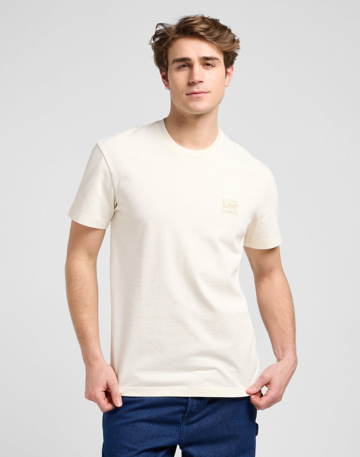 Ww Essential Tee in Ecru - LEE Schweiz