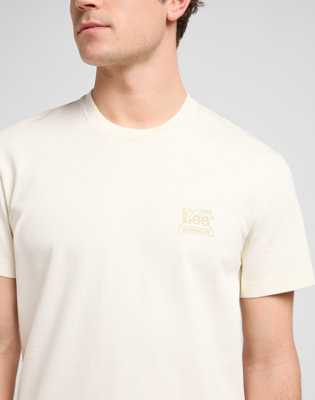 Ww Essential Tee in Ecru - LEE Schweiz