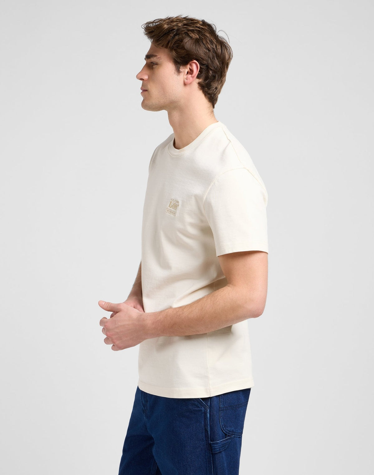 Ww Essential Tee in Ecru - LEE Schweiz