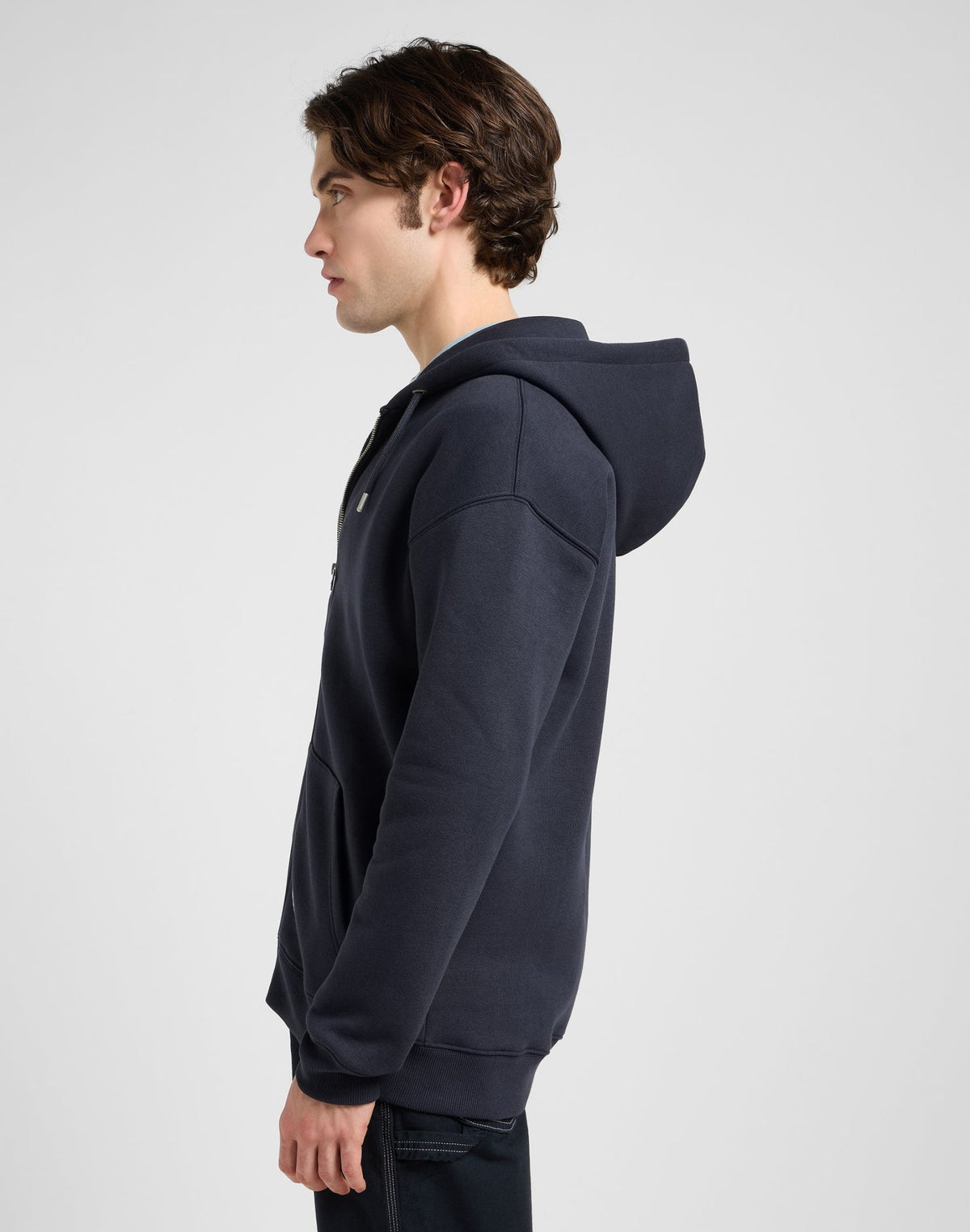 Ww Full Zip Hoodie in Rebel Navy - LEE Schweiz