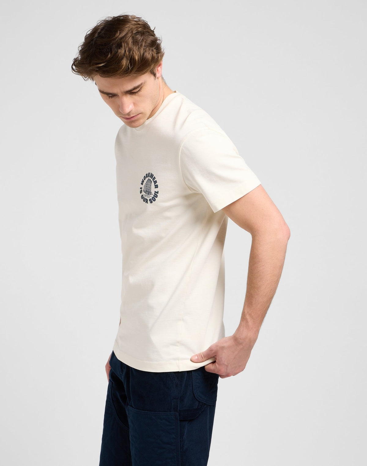 Ww Graphic Tee in Ecru - LEE Schweiz