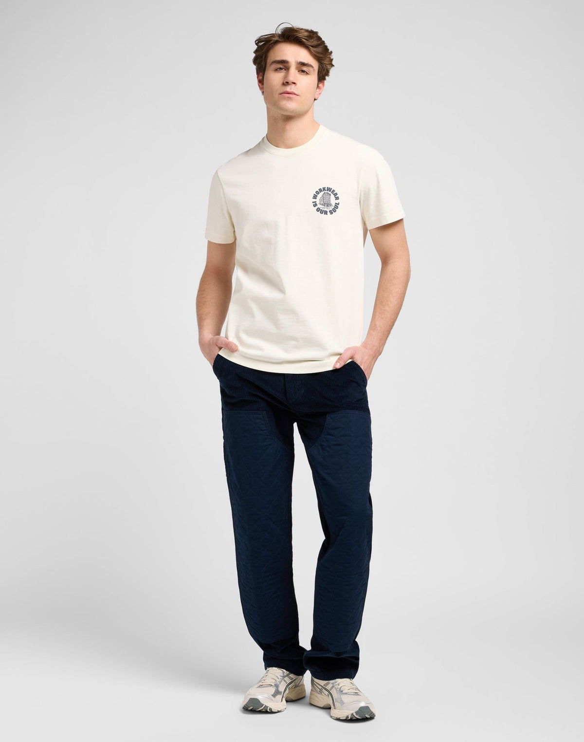 Ww Graphic Tee in Ecru - LEE Schweiz