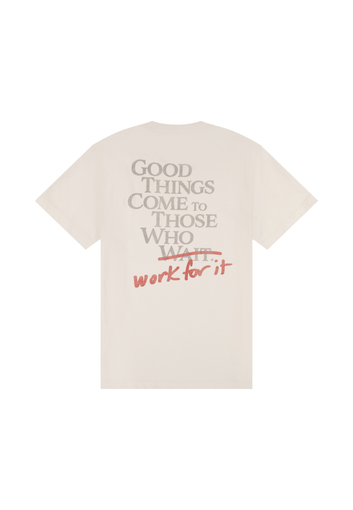 Ww Work For It Tee in Natural - LEE Schweiz