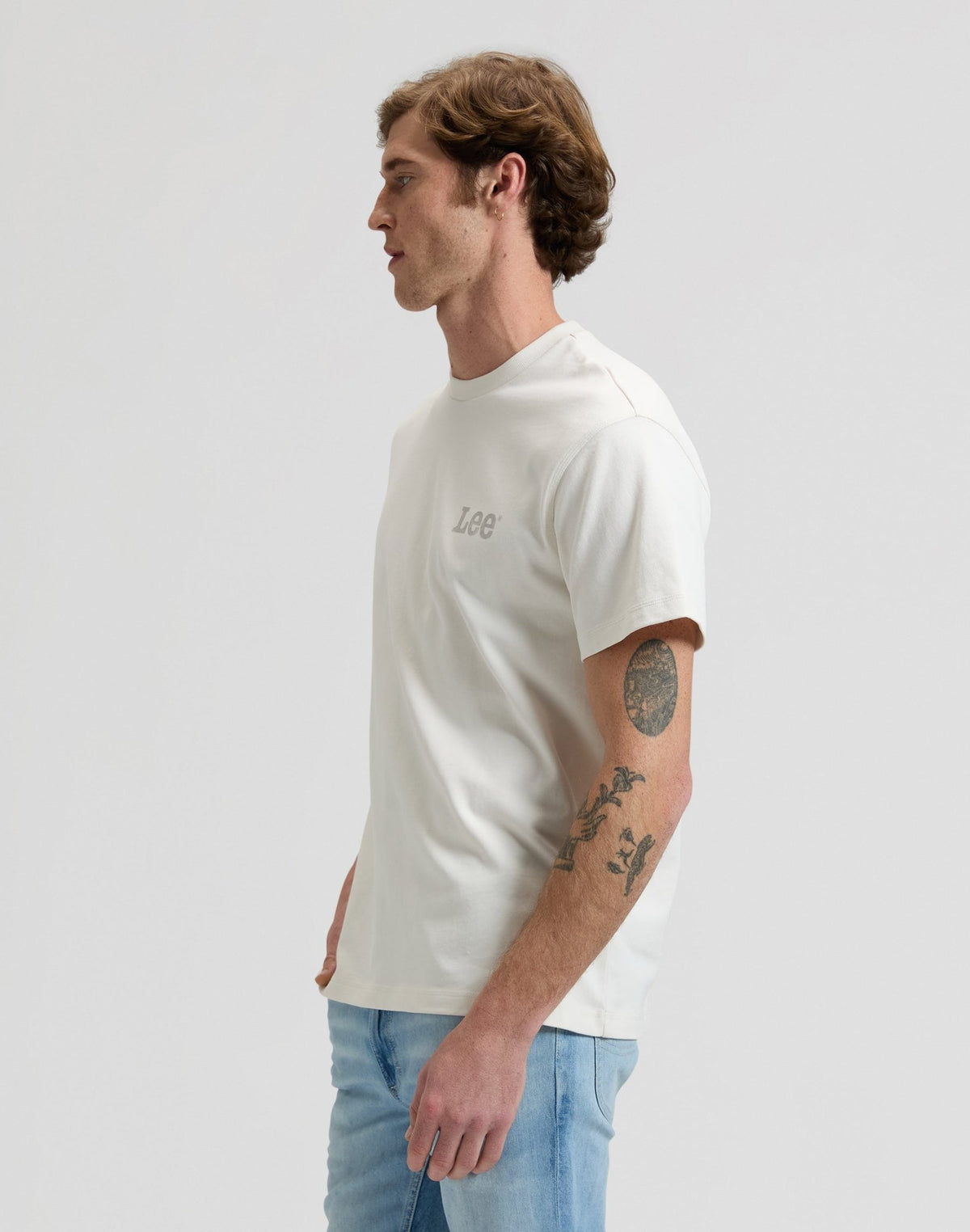 Ww Work For It Tee in Natural - LEE Schweiz