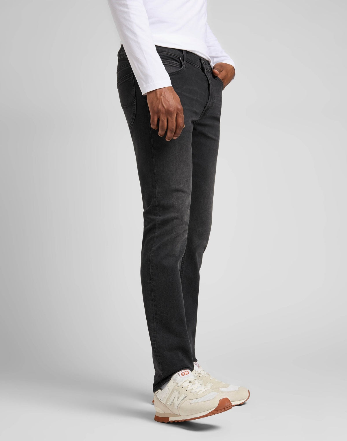 Daren Zip Fly in Asphalt Rocker - LEE Schweiz