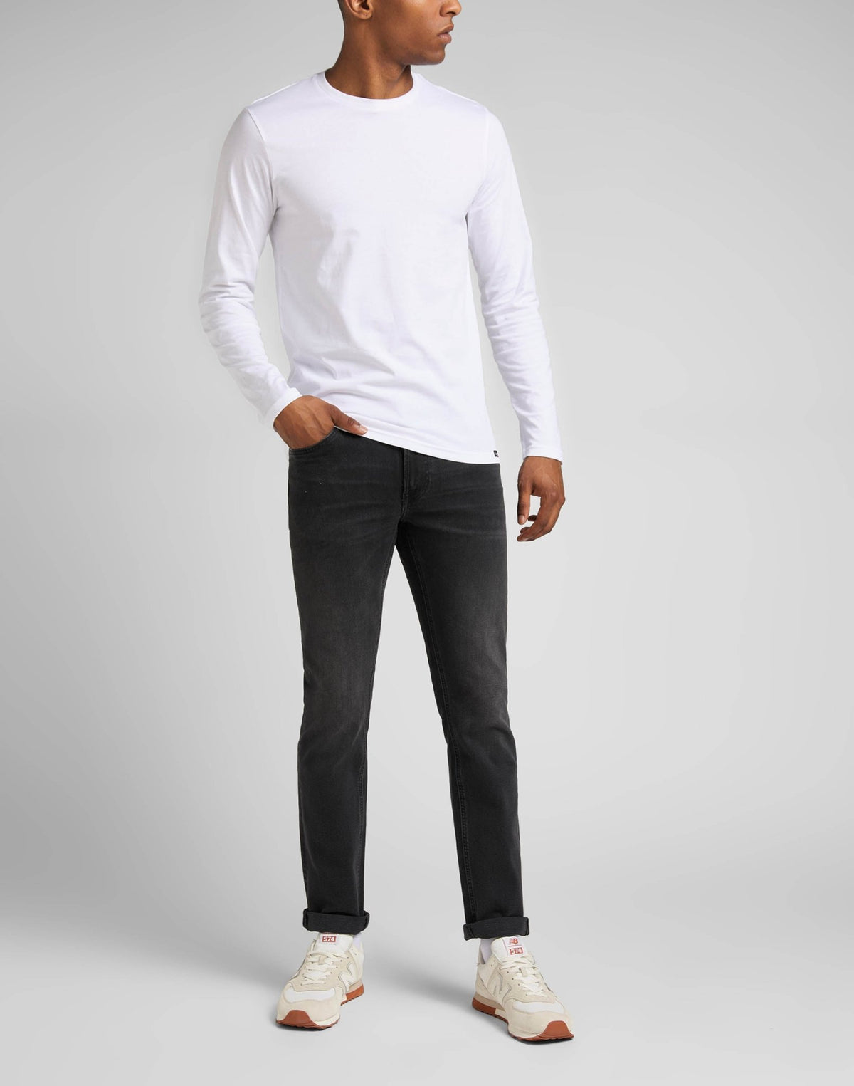 Daren Zip Fly in Asphalt Rocker - LEE Schweiz