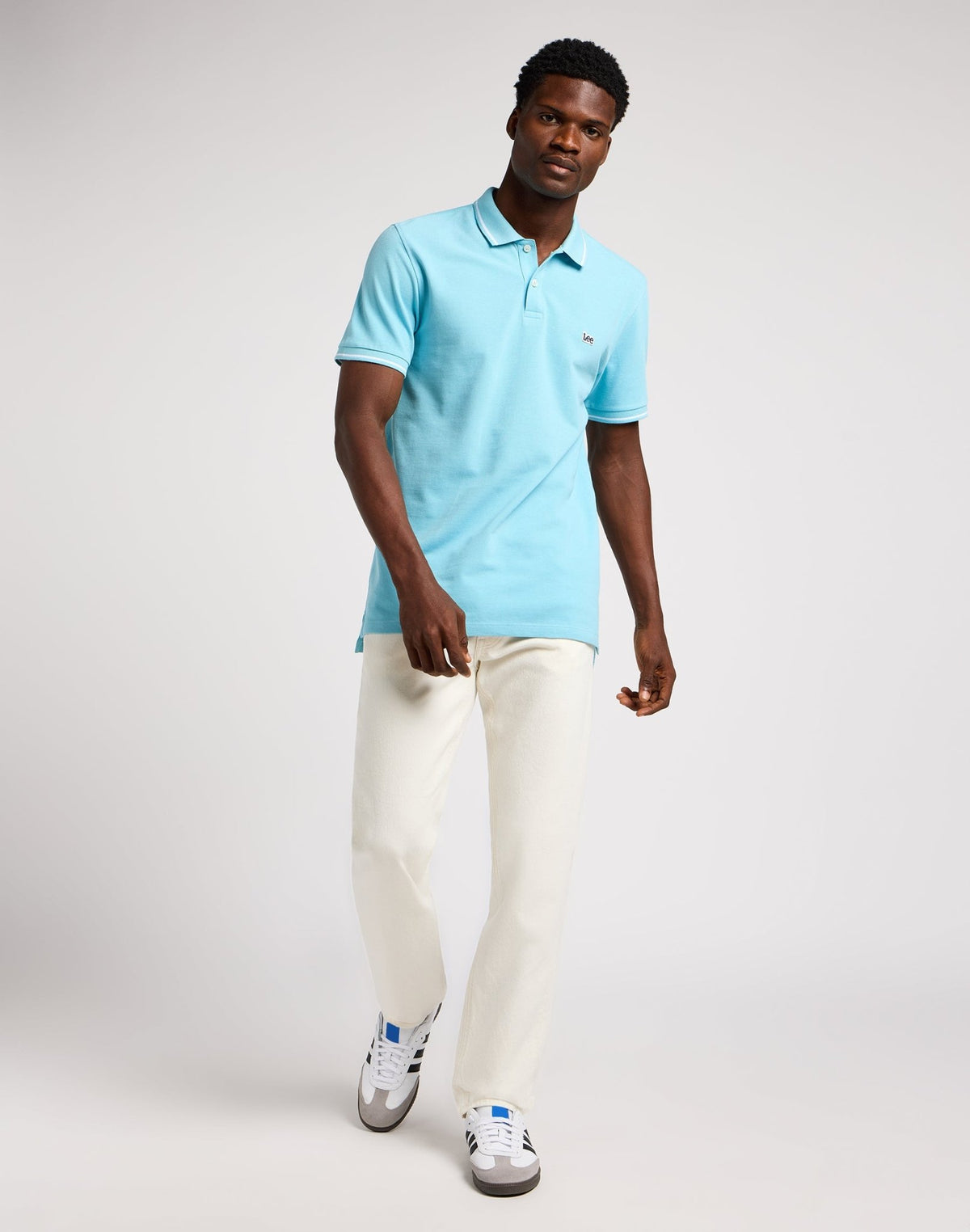 Daren Zip Fly in White - LEE Schweiz